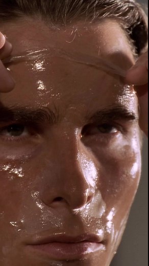 "I simply am not there." Scene with Christian Bale as Patrick Bateman ...