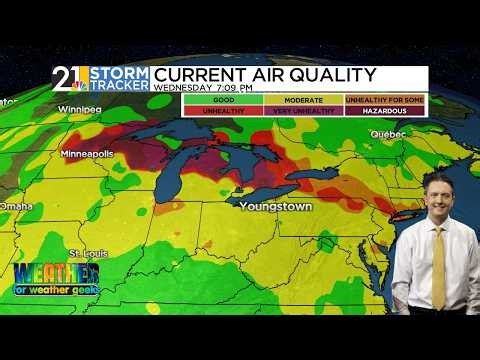 Worst Air Quality In 3 Years Thu/Fri | Weather For Weather Geeks 7/15/26
