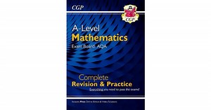 A-Level Maths AQA Complete Revision & Practice (with Online Edition & Video Solutions) | School Textbooks & Study Guides | Books, Movies & TV Shows