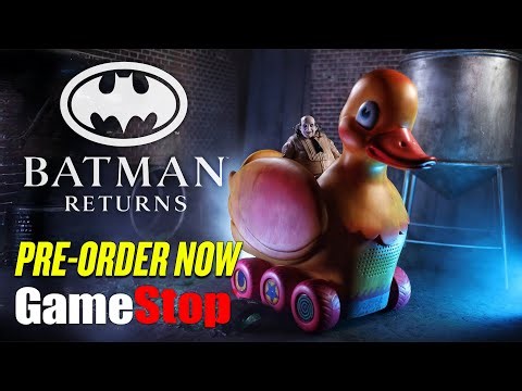 The Duck with The Penguin (Batman Returns) 2-pack | McFarlane Toys Showcase