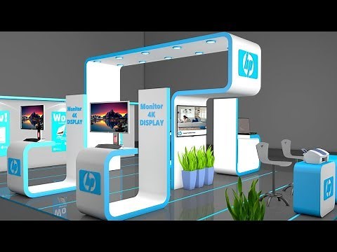 Cinema 4D Tutorial How to Create an Exhibition Stand