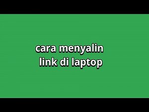 How to copy links on a laptop