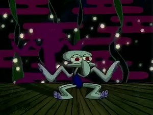 Spongebob: Squidward dancing scene on Make a GIF