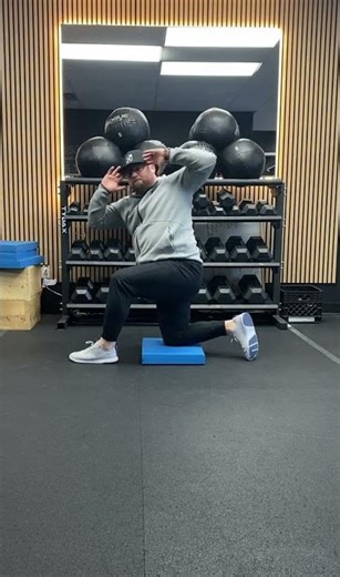 Half Kneeling Rotation + Side Bend