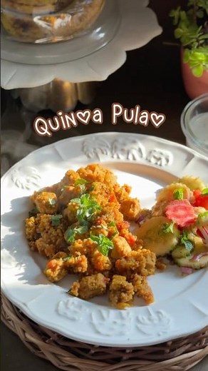 Quick & Comforting Quinoa Pulao 😇