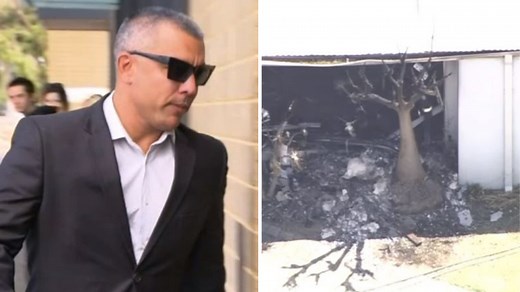 Daniel Kerr arrested over hous efire