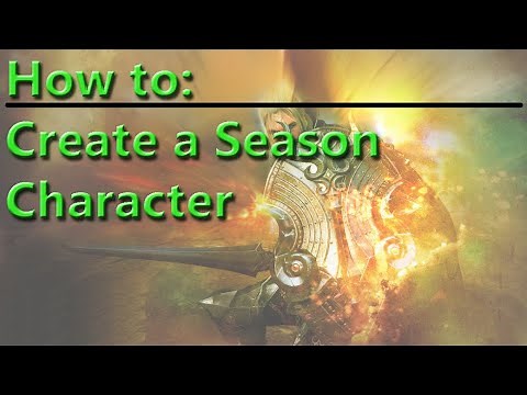 BDO How to make a Season Character