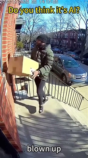 Porch exploding package box, prank 😁#porchpiratecaught #glitter #prank