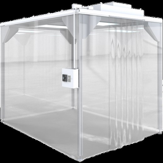 Softwall Cleanroom Tent 10x12x8 | Flow Cleanrooms