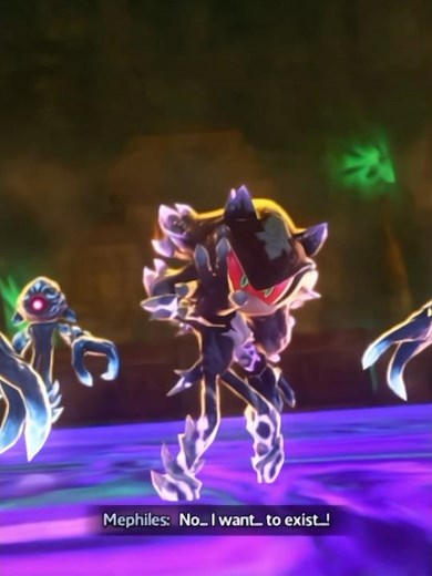 Mephiles the Dark…💔 #sonic #shadowsonic #shadow #shadowgenerations #mephiles