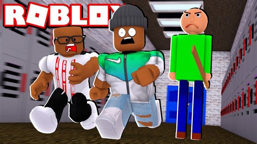 2 player Baldi's schoolhouse escape in Roblox