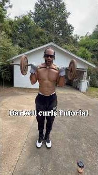Barbell curls and pull ups tutorial video. #pullups #bicepsworkout #barbellcurls #streetworkout #fyp