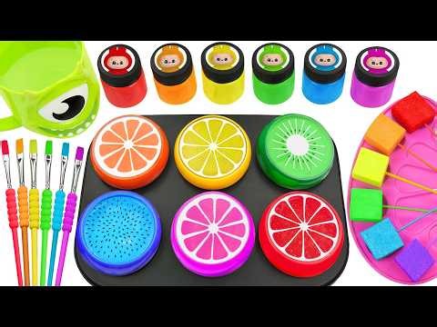 Satisfying Video l How I Make Real Oddly Colorful Slime Clay Form SPRUNKI Finger Candy Unboxing ASMR