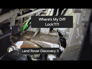 How To Tell If Your Land Rover D2 Has Center Diff Lock