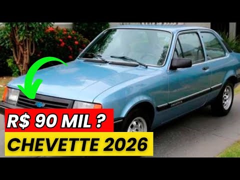 você PAGARIA 90 MIL num CHEVETTE?