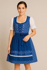 Dirndl Dress for Women – Bavarian Oktoberfest Outfit With Apron and Blouse | Traditional German Costume - Etsy Canada