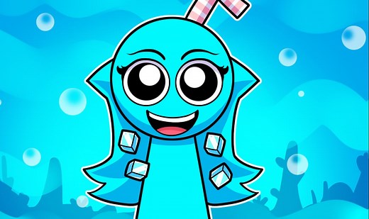 [BENJIxScarlett首发] Sprunki Aqua Song Animated Music Video