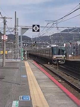 JR西日本 223系2000番台 V編成×2 普通 網干行き 225系100番台 L編成 6両普通 野洲行き 19分遅延 山科駅 #鉄道 #電車 #jr西日本 #train #railway