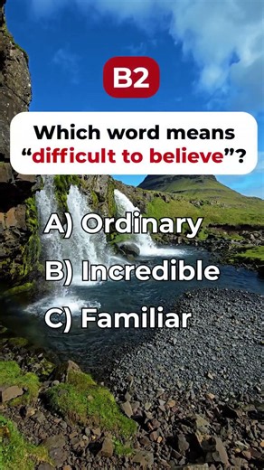 Vocabulary Challenge: Choose the Synonym! #shorts #englishvocabmastery #dailyenglish #vocabs