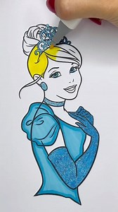 #Queen #girls #Sunflower #coloringpages #colouring #art #artist #markerart #simplecoloring #satisfying #relax #reel #alcoholmarkers #coloringtherapy #artcollector #drawing #pencilart | Colour With Deisy