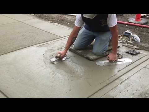 Beginners Learn to Install a Concrete Walkway in 5 min | Concrete and Cement Work