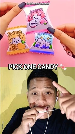 Choose Your Candy Color ⁉️Tonniartandcraft