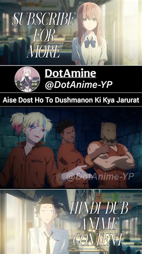 Aise Dost Ho To Dushmanon Ki Kya Jarurat | Hindi dub | Suicide Squad Isekai | #shorts #anime
