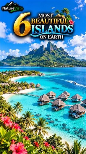 6 Most Beautiful Islands on Earth 🌴🏝️ | Paradise Is Real! #Shorts