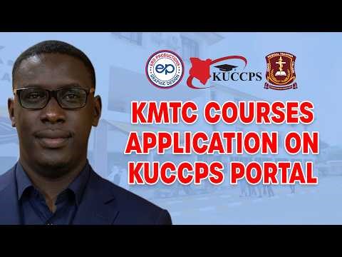 2025 KMTC Course application on KUCCPS Portal Full Guide | Ero Productions