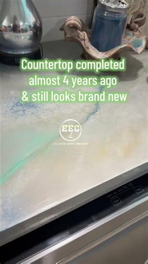 Liquid Marble Epoxy Countertops - Hallandale Beach