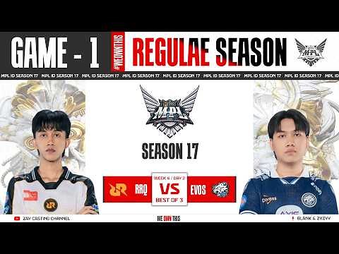 [Game - 1] RRQ HOSHI Vs EVOS | MPL ID S17