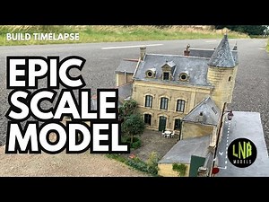I made an EPIC scale Model chateau from scratch!