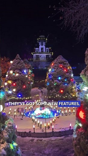 See dazzling holiday lights in Vermont this year at Shelburne Museum's Winter Lights event