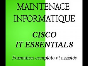 Formation en maintenance informatique - Chapitre 1