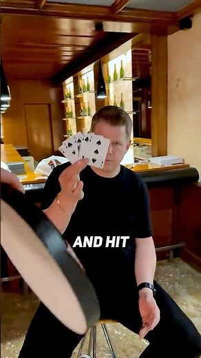 Bouncing Playing Cards #skill