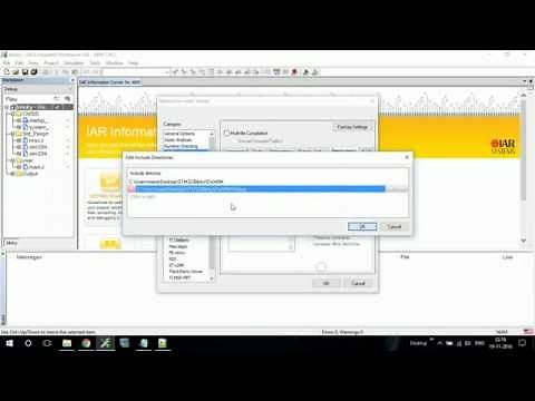 #2 STM32F4/ARM Cortex M4 - Set Up IAR Embedded Workbanch IDE for STM32F4 Nucleo/Discovery Boards