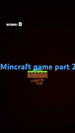Mincraft game again but failed