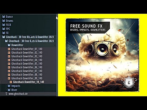 30 FREE Risers, Impacts and Downlifters I Royalty FREE I By ghosthack