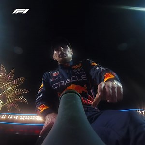 Max Verstappen celebrates his podium in style! 🍾 | F1