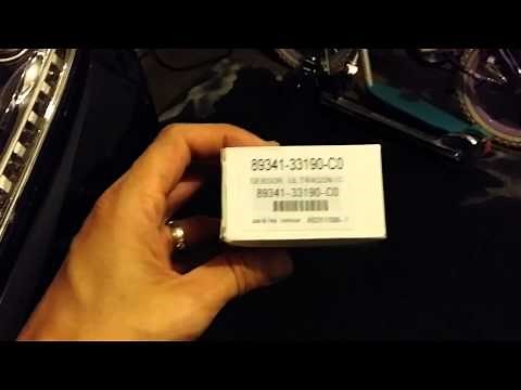 How to replace parking assist sensor for Lexus RX350 LX570 RX450H 10-15