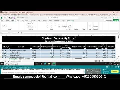 Excel Chapter 5 Simulation Exam | Excel Chapter 5 Simulation Exam