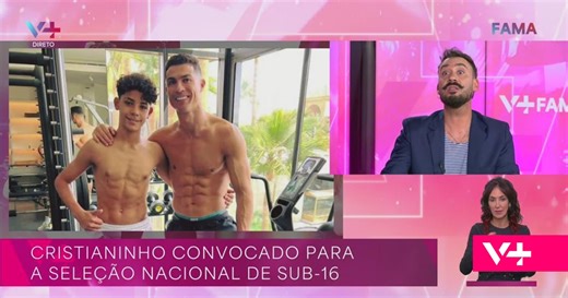 Filho de Cristiano Ronaldo, Cristianinho, dá novas cartas no futebol... e já se fala em «profecia vaticana»?
