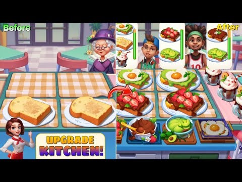 Cooking City 🍳 Kitchen Upgrade Before & After | Best Chef Gameplay 2025 👩‍🍳