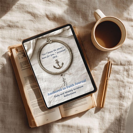 Bible Study Journal | 8-week Christian Prayer & Reflection Planner | Digital Faith Journal Printable - Etsy