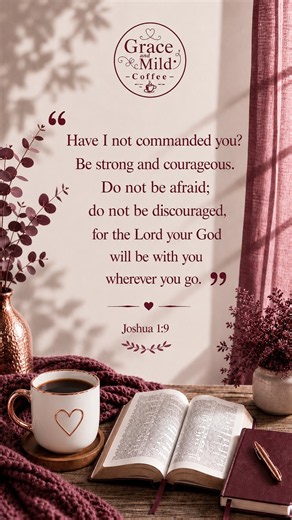 Daily Bible Verse from Grace and Mild Coffee
