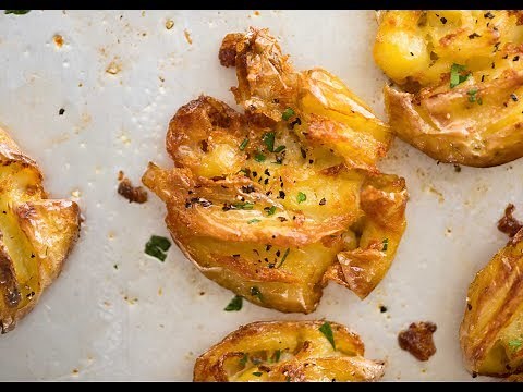 Crispy Smashed Potatoes