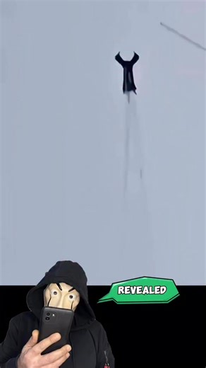 UFO?! Fake Video Revealed #UFO #fake #fakenews #tricks #foryou | The mask magic