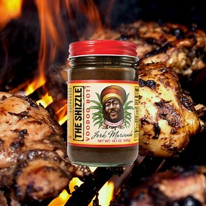 The Shizzle is an all natural "jerk" marinade & grilling sauce | The Shizzle