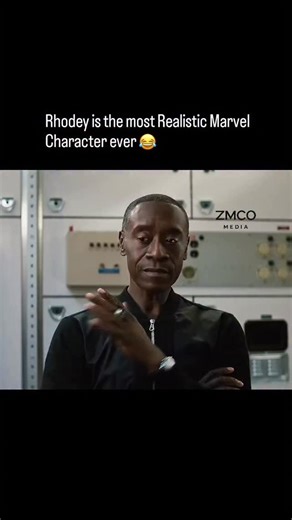 ZMCO MEDIA on Instagram: "This scene is from Avengers: Endgame (2019), specifically during the “time heist” preparation when the Avengers are explaining how time travel works in the MCU. As the team discusses traveling back in time to retrieve the Infinity Stones, James “Rhodey” Rhodes (War Machine) jokingly asks, “If we can do this, why don’t we just find baby Thanos, you know…” — miming strangling him as a way to prevent Thanos from ever becoming a threat. That line was even added late in prod