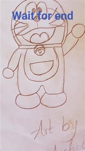 #doraemon out#line drawing